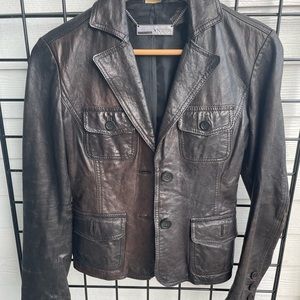 Michael Kors Leather Jacket sz.4